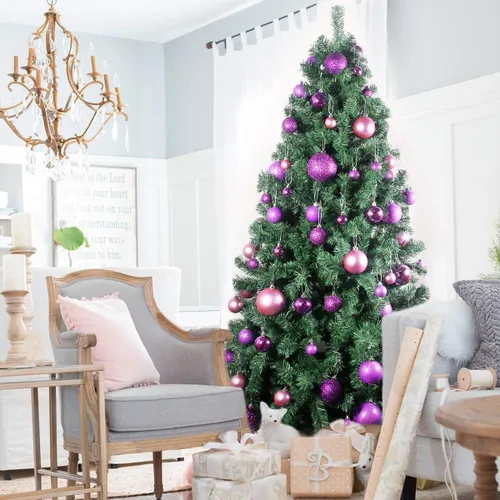 Vista 7 de GameXcel - esferas de Navidad para el árbol de Navidad - Decoraciones navideñas que no se rompen, unas perfectas esferas colgantes