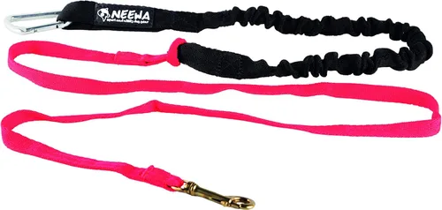 Vista 9 de Neewa Línea de remolcador de carreras con cuerda elástica (6.6 ft (6.5 pies) - 1 perro, negro)