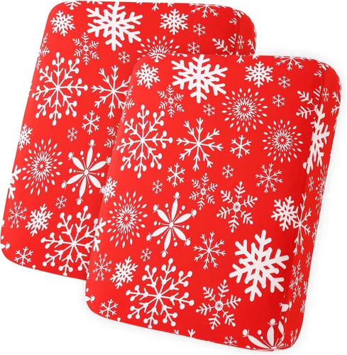 Vista 195 de hyha Fundas de cojín de sofá estampadas, fundas de sofá florales lavables para sofás con 2 cojines, fundas de cojín de patrón elástico para muebles