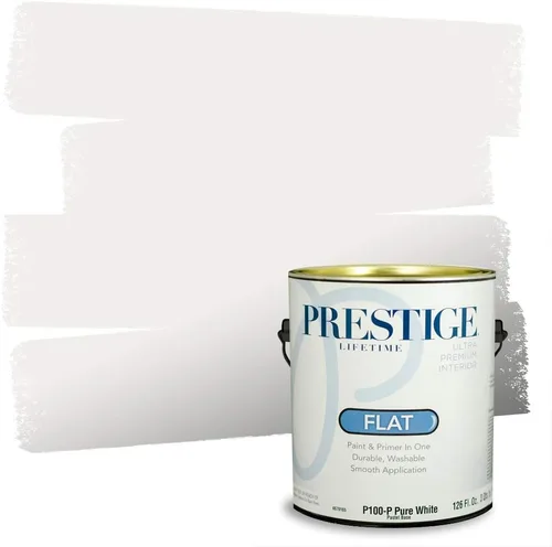 Vista 121 de PRESTIGE Pintura exterior e imprimación en uno, bingo, satén, 1 galón