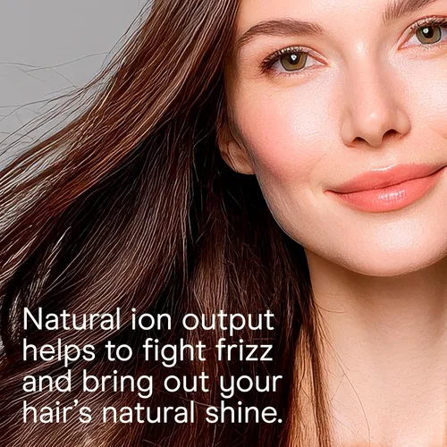 Vista 6 de Conair Secador de viaje de cerámica doble con concentrador y mango plegable, secador de viaje de 1875 W con tecnología de voltaje inteligente