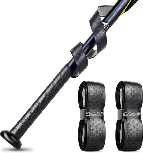 Vista 7 de CHAMPKEY PRO - Cintas de agarre de bate de 40 pulgadas, paquete de 2 cintas de bate de rendimiento para todo tipo de clima, cintas de agarre