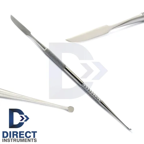 Vista 4 de Kit de instrumentos de depilación dental de 6 piezas, cuchillo de yeso para modelar Fahen Zahle Beale Lecron Carvers Espátula de cemento