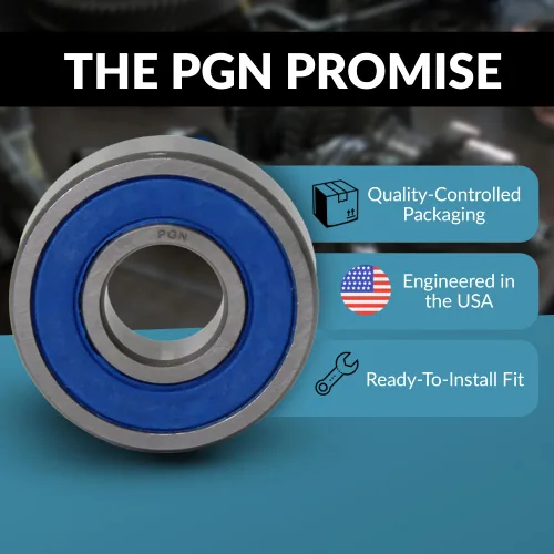 Vista 5 de PGN - 99502H Husillo cortacésped Go Kart Rodamiento de bolas selladas - 5/8" x1-3/8 x.433 (10 unidades)