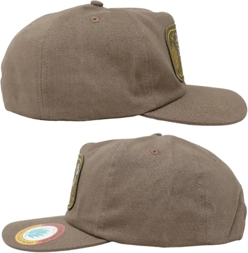 Vista 4 de Sendero Provisions Co. Velociwrangler Gorra ajustable con parche de etiqueta tejida (marrón) - Talla única, Marrón