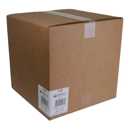 Vista 4 de Sabert Bandeja cuadrada UltraStack negra de 12 pulgadas con tapa transparente de cúpula de 3 pulgadas, plástico duradero, desechable, 25