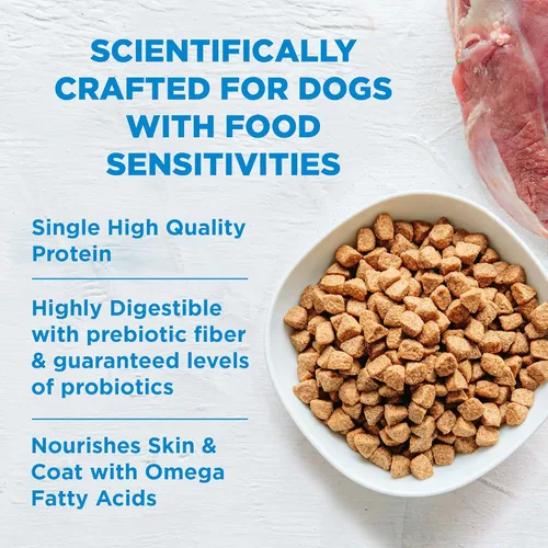 Vista 2 de Comida seca para perro con ingredientes seleccionados de Wellness, azul clarorosa