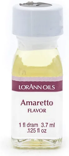 Vista 3 de LorAnn Amaretto SS Flavor, 1 botella de dram (0.0125 fl oz - 0.1 fl oz - 1 cucharadita)