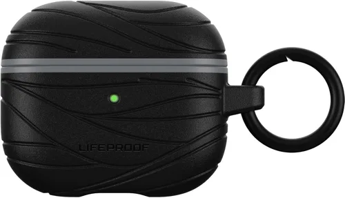 Vista 2 de LifeProof Funda suave al tacto para Apple AirPods (3ª generación) - Pavement (negro)