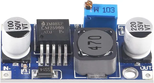 Vista 2 de Alinan 12pcs LM2596 Buck Convertidor Reductor Reductor Regulador de Voltaje Ajustable DC-DC Alta Eficiencia 3A 3-40V a 1.5-35V