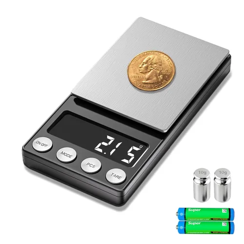 SKEAP Báscula digital para monedas, escala de gramos, 0.00 oz de precisión para coleccionistas de monedas, cajeros bancarios y uso doméstico,