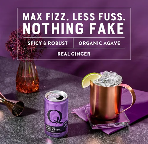 Vista 6 de Agua tónica light Q Mixers