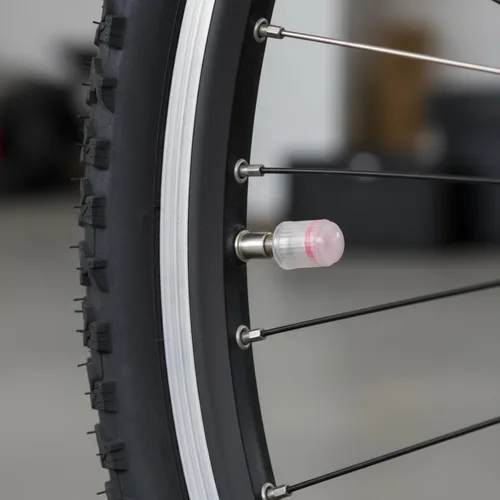 Vista 33 de Outus 20 piezas de tapas de vástago de válvula de neumático, tapas de neumático de plástico universales negras para bicicleta, bicicleta, autos