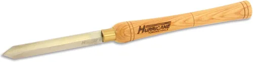 Vista 2 de HTT-113, acero de alta velocidad, 3/4" (x3/16") herramienta de separación de diamante para torneado de madera