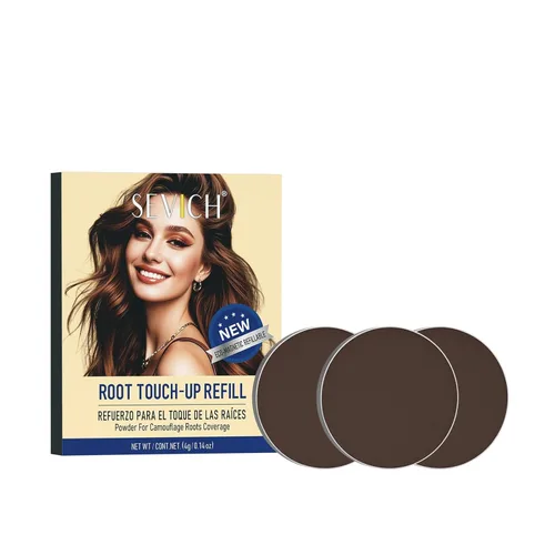 Vista 23 de Polvo para Línea de Cabello Sevich 2.0, Oculta Instantáneamente la Pérdida de Cabello, Polvo para Toque de Raíces, Sombra de Cabello para Mujeres