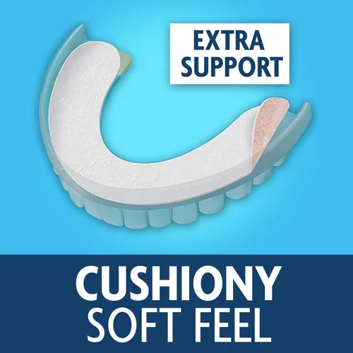 Vista 4 de Sea Bond Secure Denture Adhesive Seals Multipack Zinc Free All Day Hold Mess Free Original Uppers and Lowers- 30 each