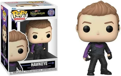 Vista 2 de POP Marvel: Hawkeye - Figura de vinilo de Funko Hawkeye (Clint Barton) (paquete con funda protectora de caja compatible)