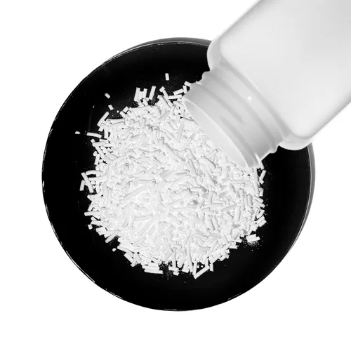 Vista 4 de Benzoato de sodio [NaC7H5O2] 99,9% USP Grado Alimenticio Micropellets 8 Oz en Dos Botellas