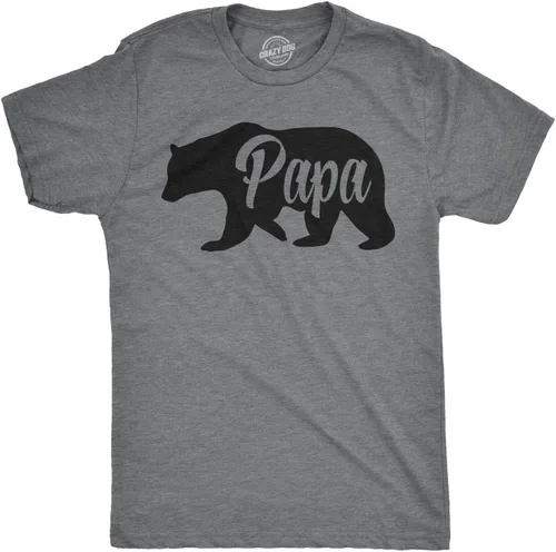 Camisas divertidas con diseño de papá oso, camisa familiar para regalar a papá