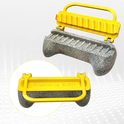 Vista 10 de Máquina de kebab Trustella de aluminio premium Crea pinchos profesionales impecables Revestimiento de teflón resistente, antiadherente, de grado