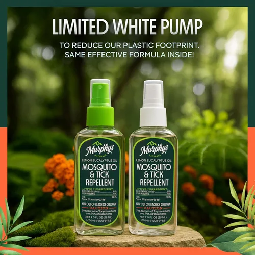 Vista 7 de Murphy's Naturals Spray repelente de insectos de mosquitos y garrapatas, aceite de eucalipto de limón para piel + equipo de exteriores, bomba de 2