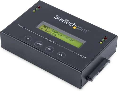 Vista 9 de StarTech.com Duplicador de disco duro independiente 1:1 con administrador de imágenes de disco para copia de seguridad y restauración, almacena
