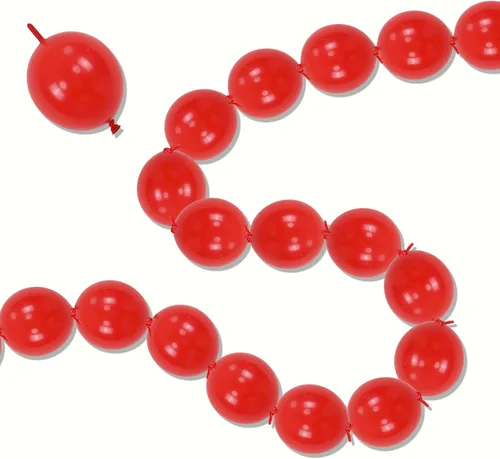 Vista 10 de Globos de Enlace Azul Claro, 60 Piezas de 6 Pulgadas Globos Pequeños de Enlace Rápido Azul Bebé para Hacer Pared de Globos, Arco de Corazón, Globos