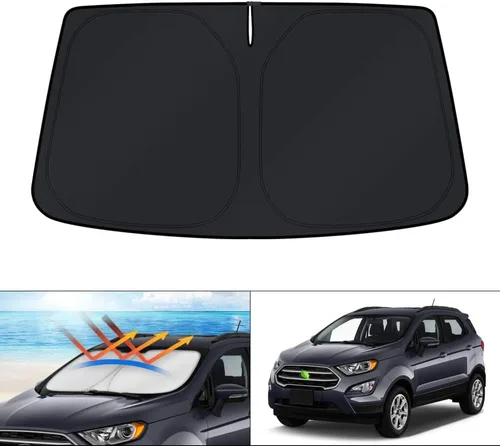 Vista 217 de KUST Parasol para parabrisas para Chevy Malibu 2013 2014 2015 accesorios de ventana cubierta solar plegable bloquea los rayos UV mantener el coche