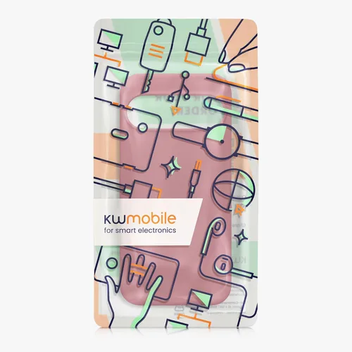 Vista 777 de kwmobile Funda Compatible con Google Pixel 6 Pro - Funda de teléfono de silicona TPU con acabado suave - Azul Arrecife