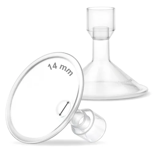 Vista 29 de 9mm Maymom MyFit Shields, Serie Pano; Compatible con el extractor de leche Medela PersonalFit, Freestyle, Harmony, Maxi, Conector Freestyle Flex