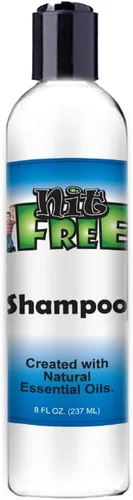 Vista 5 de Nit Free Kit profesional de piojos - Kit de 3 pasos Mousse 4oz, champú 8oz profesional acero inoxidable Terminator Comb