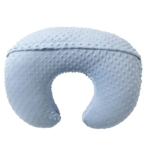 Vista 6 de Almohada de lactancia y posicionador corporal para bebé con funda premium para lactancia para niños y niñas, almohada de alimentación con funda