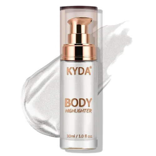 Ownest Luminizador corporal, iluminador hidratante e iluminador de brillo impermeable para rostro y cuerpo, iluminador de maquillaje todo en uno, 1