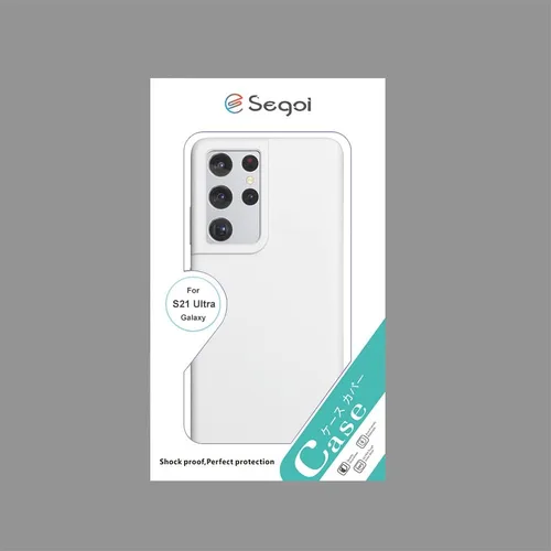 Vista 7 de E Segoi Samsung Galaxy S21 Ultra - Funda de silicona líquida de goma a prueba de golpes, forro de tela de microfibra suave, compatible con Galaxy