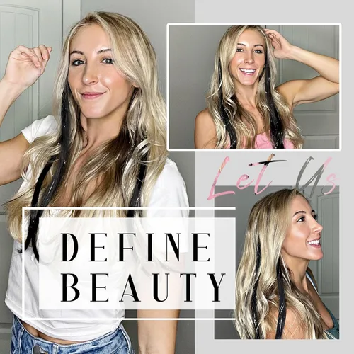 Vista 4 de Dreamlover Extensiones de cabello con brillantina para niñas, accesorios para el cabello para mujeres, 24 piezas Sparkling Glitter Effect. Easy to