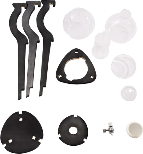 Vista 6 de Café helado, torre de goteo en frío, cafetera de café helado, gotero de café helado, cafetera de café helado, 8 tazas (gris)