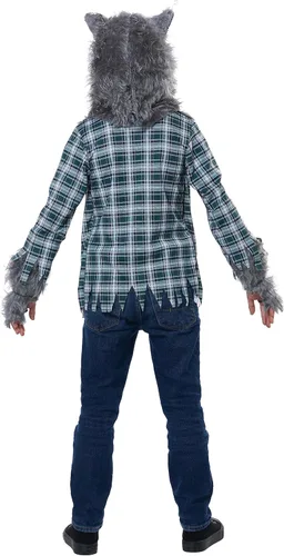 Vista 4 de Disfraz de hombre lobo infantil
