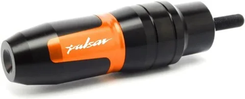 Vista 14 de Accesorios de motocicleta para Bajaj para Pulsar 200 NS 200 RS 200 AS Marco Crash Pads Protector deslizante de escape (color : B dorado)