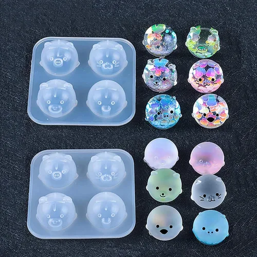 Vista 5 de Molde de vela de hombre sombra de 6 pulgadas, molde de vela de cabeza de calavera, moldes para hacer velas de calavera, moldes para hacer jabón