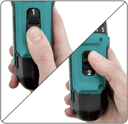 Vista 6 de Makita FD10R1 12V max CXT Kit de taladro hexagonal inalámbrico de iones de litio de 14" (2.0Ah)