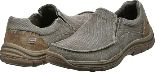 Vista 7 de Skechers Avillo Mocasín para hombre de ajuste relajado