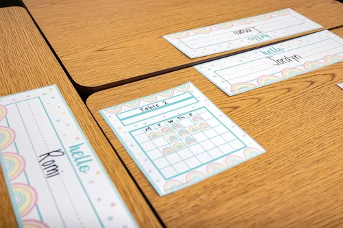 Vista 5 de Teacher Created Resources Gráficos de incentivos pop pastel