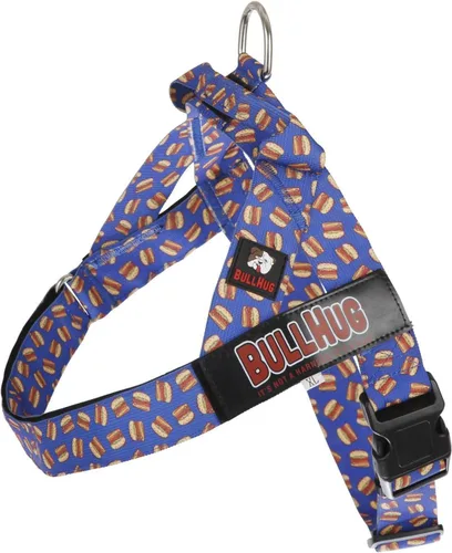 Vista 75 de BULLHUG Arnés ajustable para perro, sin tirones, sin estrangulamiento, para bulldogs ingleses, bulldogs franceses, pugs y razas de pecho ancho