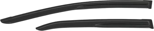 Vista 8 de FINDAUTO Deflector de ventana lateral, protectores de lluvia, deflector de ventana lateral, juego de 4 piezas para Toyota 2014-2019 para Corolla