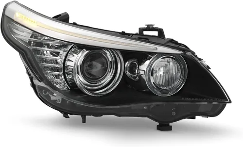 Vista 6 de AKKON - Par de faros delanteros con ajuste automático para BMW E60 E61 528/535/550/M5 OE 2008-2010
