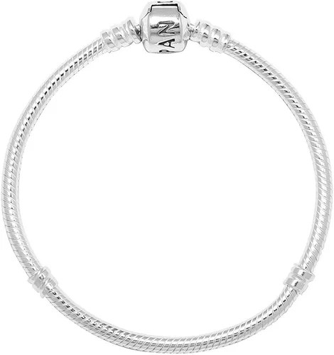 Vista 5 de PANDORA Pulsera estándar de plata de ley 925 para mujer 590702HV 17 Plata esterlina