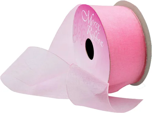 Vista 67 de Morex Ribbon 91803/100-609 Cinta de nailon Organdy, 5/8 pulgadas por 100 yardas, color rojo