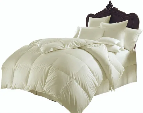 Vista 30 de Soft 1200 Series - Juego de edredón de algodón egipcio de 7 piezas de 500 GSM (edredón + sábana encimera + sábana bajera + 4 fundas de almohada)