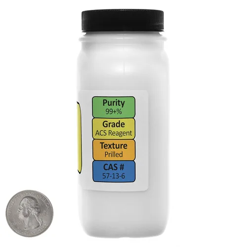 Vista 2 de Urea [CH4N2O] 99+% ACS Grado Prills 1 Lb en tres botellas ahorradoras de espacio