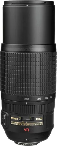 Vista 2 de Lente con enfoque automático para cámaras Nikon DSLR, de la marca Nikon, 2.75" – 11.8", f/4 – 5.6 G